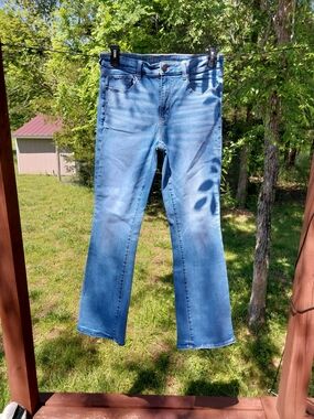 American Eagle Outfitters Light Blue Flare Jeans